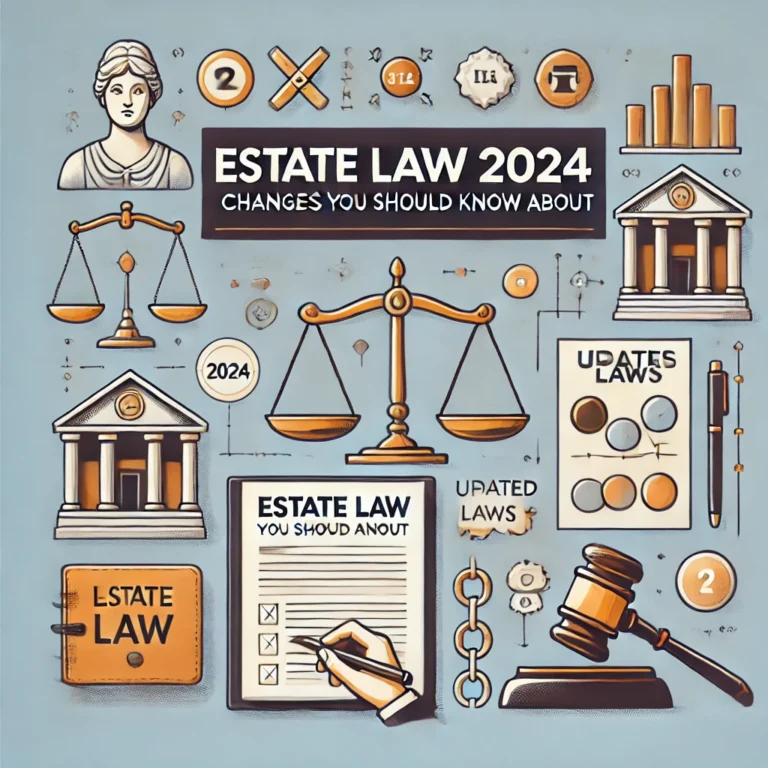 Estate Law 2024: Changes You Should Know About