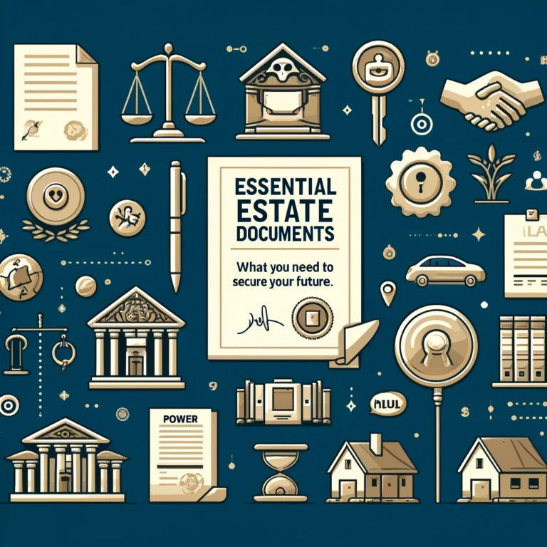 Essential Estate Law Documents: What You Need to Secure Your Future