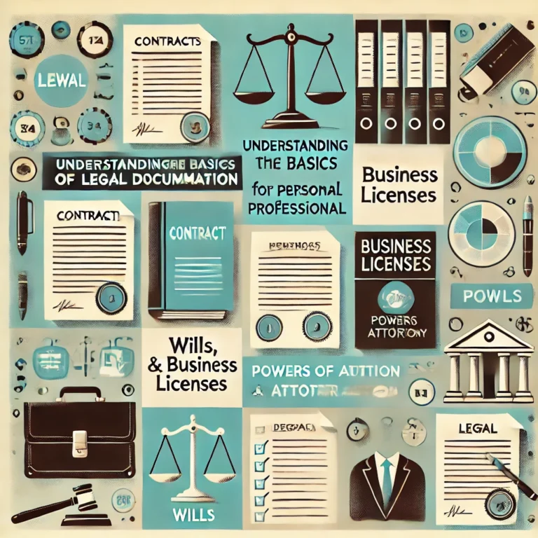 Understanding the Basics of Legal Documentation for Personal and Professional Use